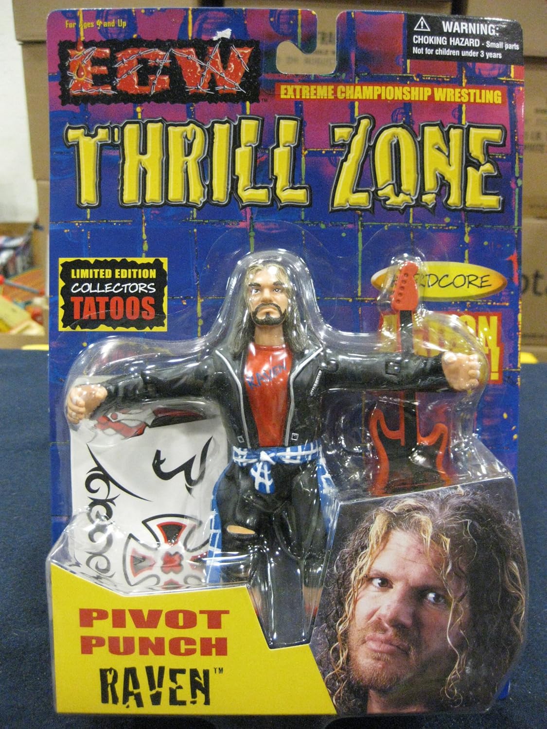 wwe raven action figure