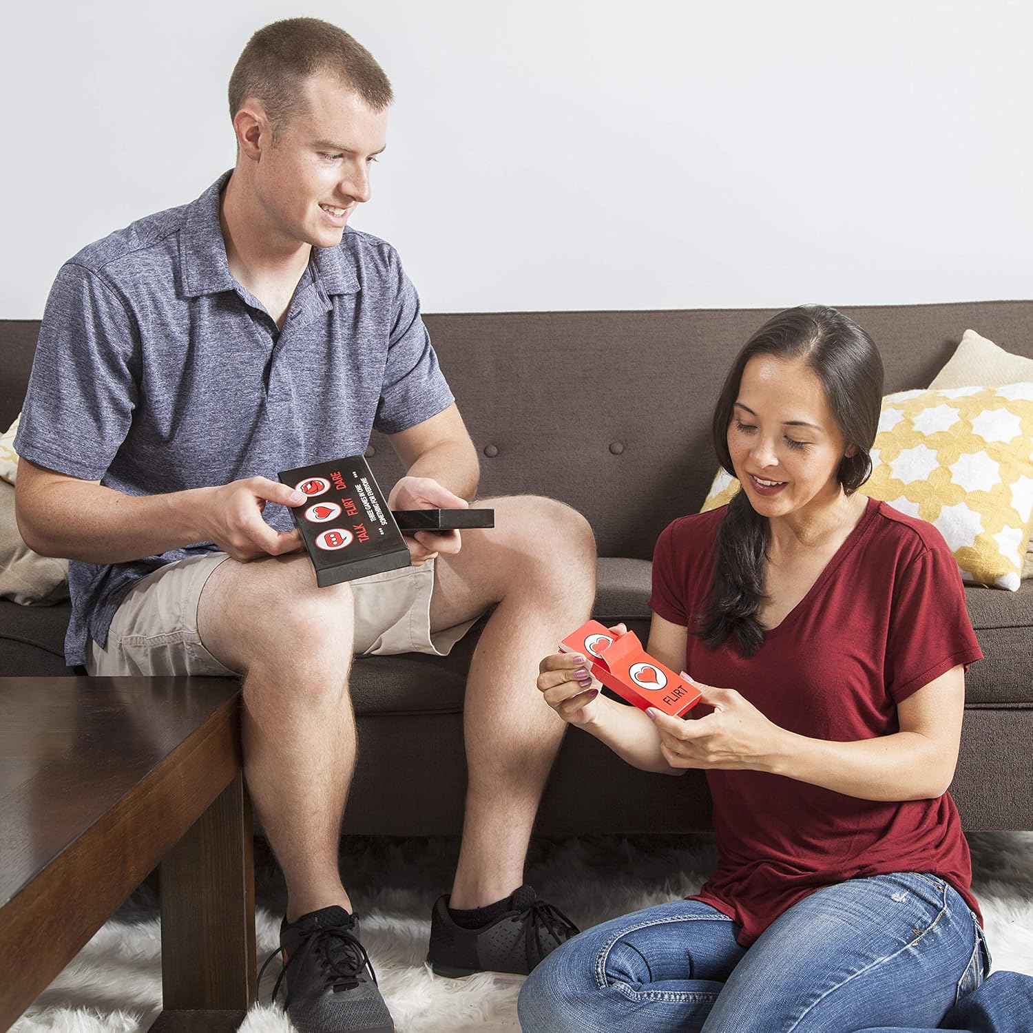 Talk Flirt Dare Couples Card Game, Romantic Date Night Conversation Starters - Image 4