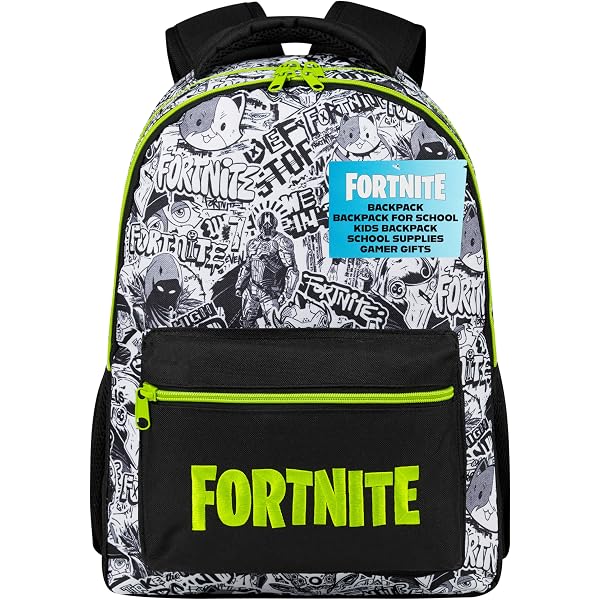 Amazon.com | Fortnite Backpack Gaming Stuff Large Rucksack  display picture 2