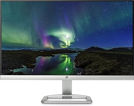 Hp 24es Monitor Per Pc Desktop Full Hd Da 238 Ips Retroilluminazione A Led Risoluzione 1920x1080 Argento