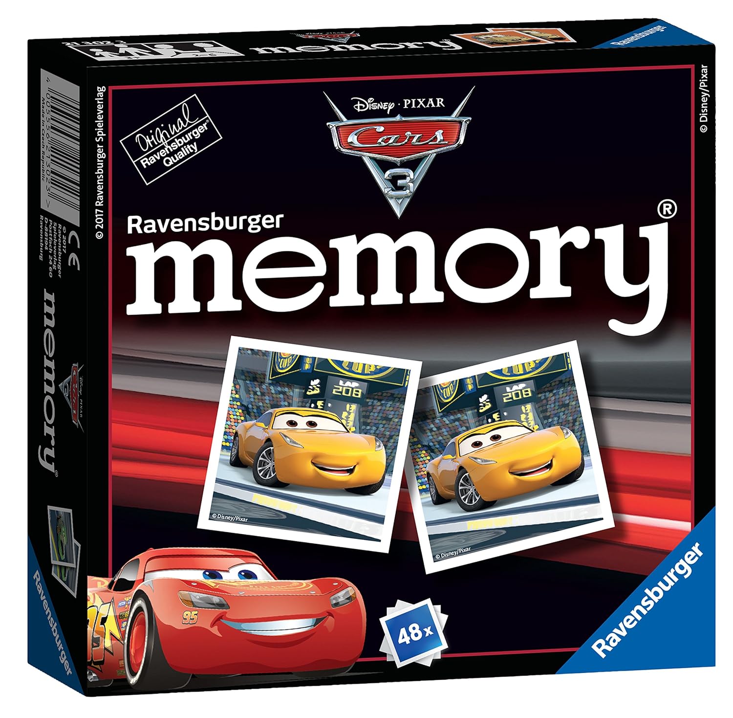 Ravensburger 21335 Disney Pixar Cars 3 Board & Traditional Games 6in1 Games