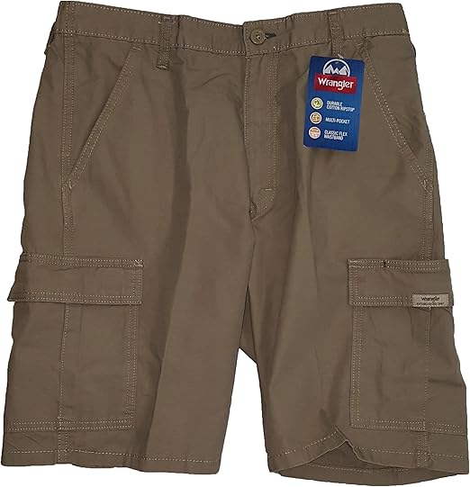 ripped khaki shorts