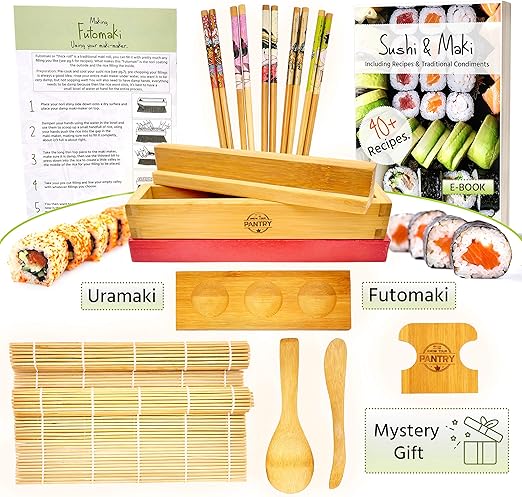 Amazon.com: Kit de fabricación de sushi y Maki de Grow Your ...