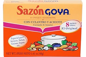Goya Foods Sazón Seasoning with Coriander & Annatto, 1.41 Ounce