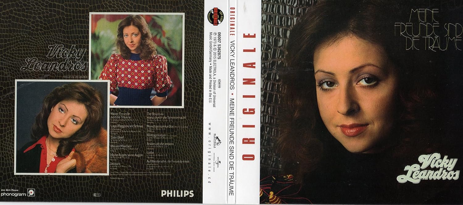 CD Vicky LEANDROS Meine Freunde Sind Die Träume - Gatefold Sleeve - 15-track CD: Vicky LEANDROS ...