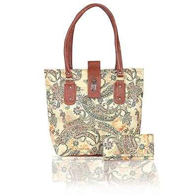 DN Creations Latest Design Multicolor PU Leather Womens Handbag and PU Clutch/Clutch combo/Combo Gift Set for Women & Girl (Combo Offer)