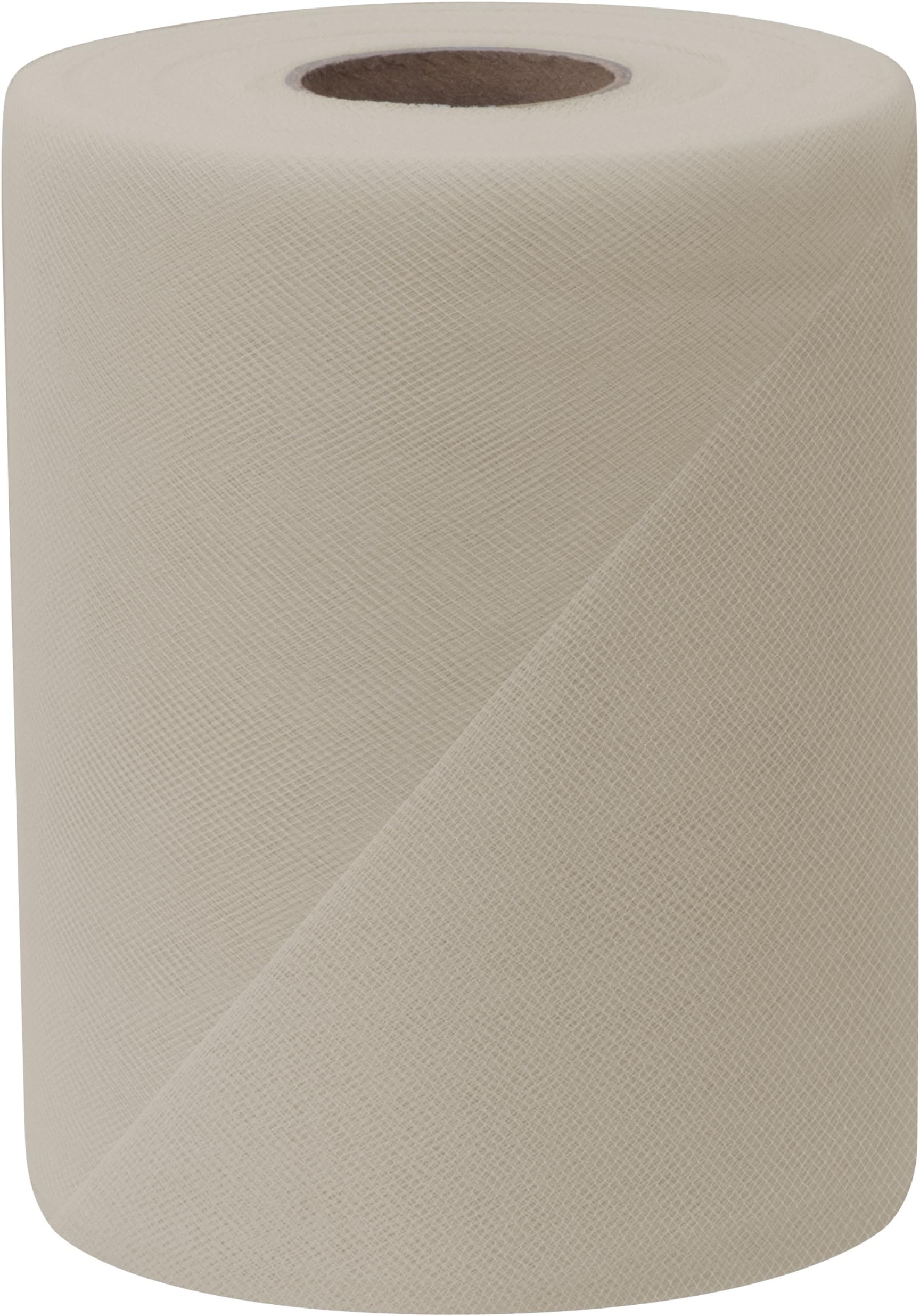 Falk Fabrics Tulle Spool Oyster Fabric, 6-Inch by 100-Yard