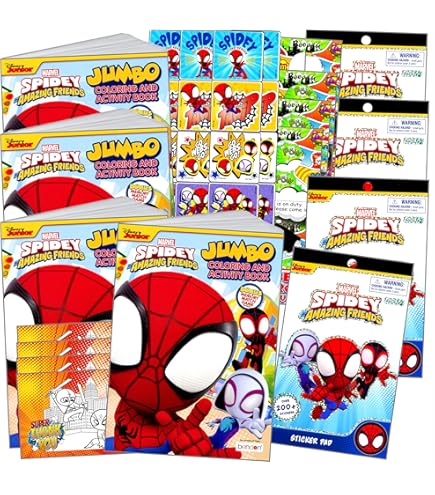 Spider-Man Stickers X 5 - Glow In The Dark Stickers Birthday Party - Foto 5