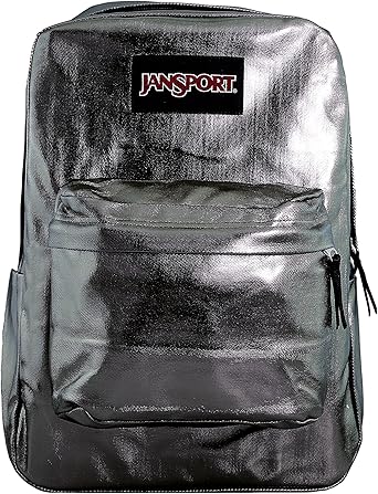 jansport metallic backpack