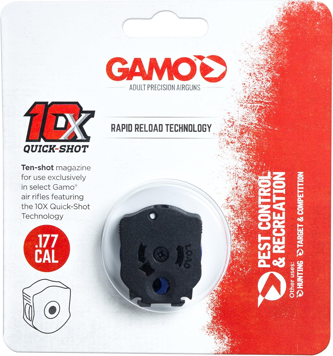 Gamo Quick-Shot Mag for Gamo Swarm .177, Black - 621258554: Sports & Outdoors