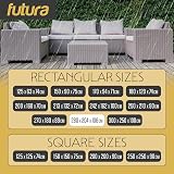Futura Premium Rectangular Garden Furniture Cover 280x204x106cm 600D view 8