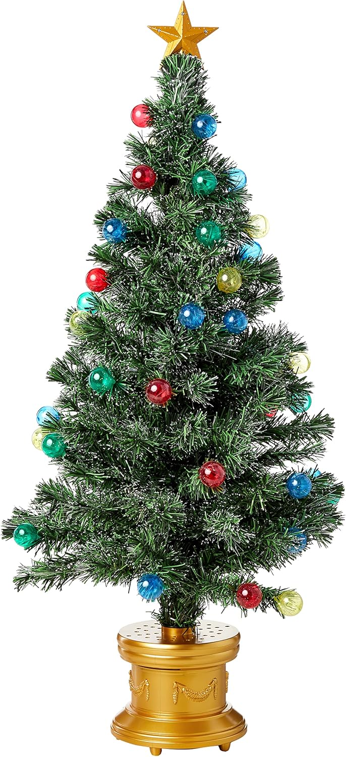 Trees - National Tree SZOX7-100L-48 Tree, 27X27X48, Green