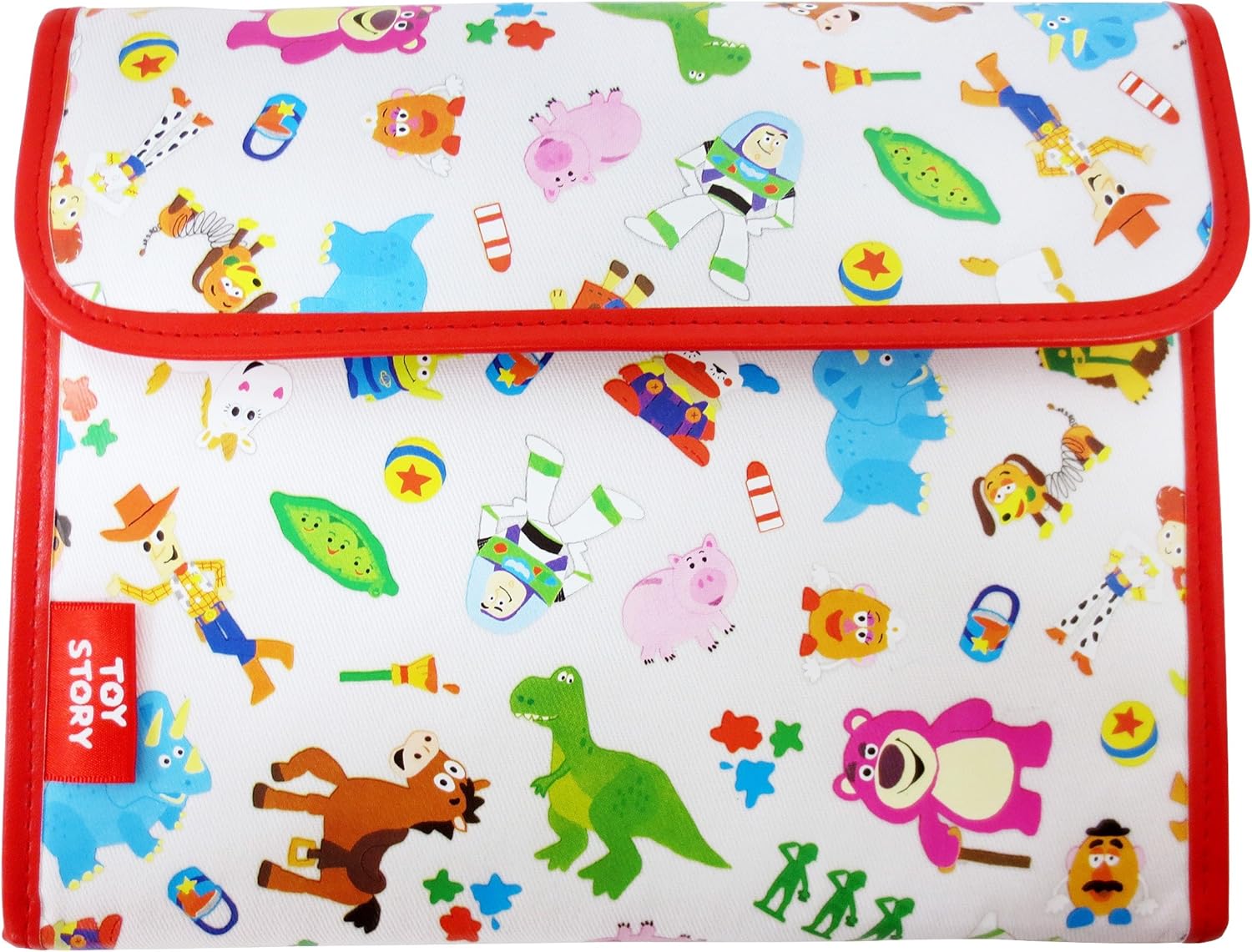 Amazon クーザ ジャバラ式マルチケース トイストーリー 総柄 マルチカラー Dmm 2212 母子手帳ケース ベビー マタニティ 通販