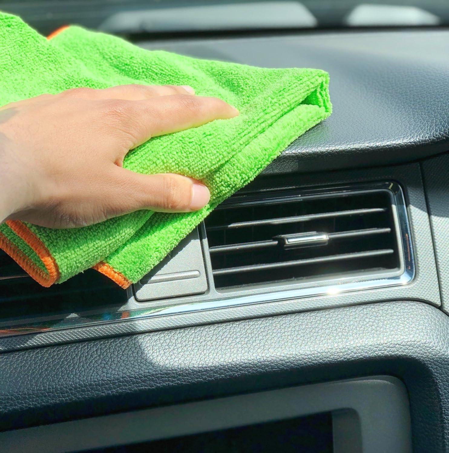 Silver Killer Antibacterial Microfiber Cloth 16 x 16 Towels Infused