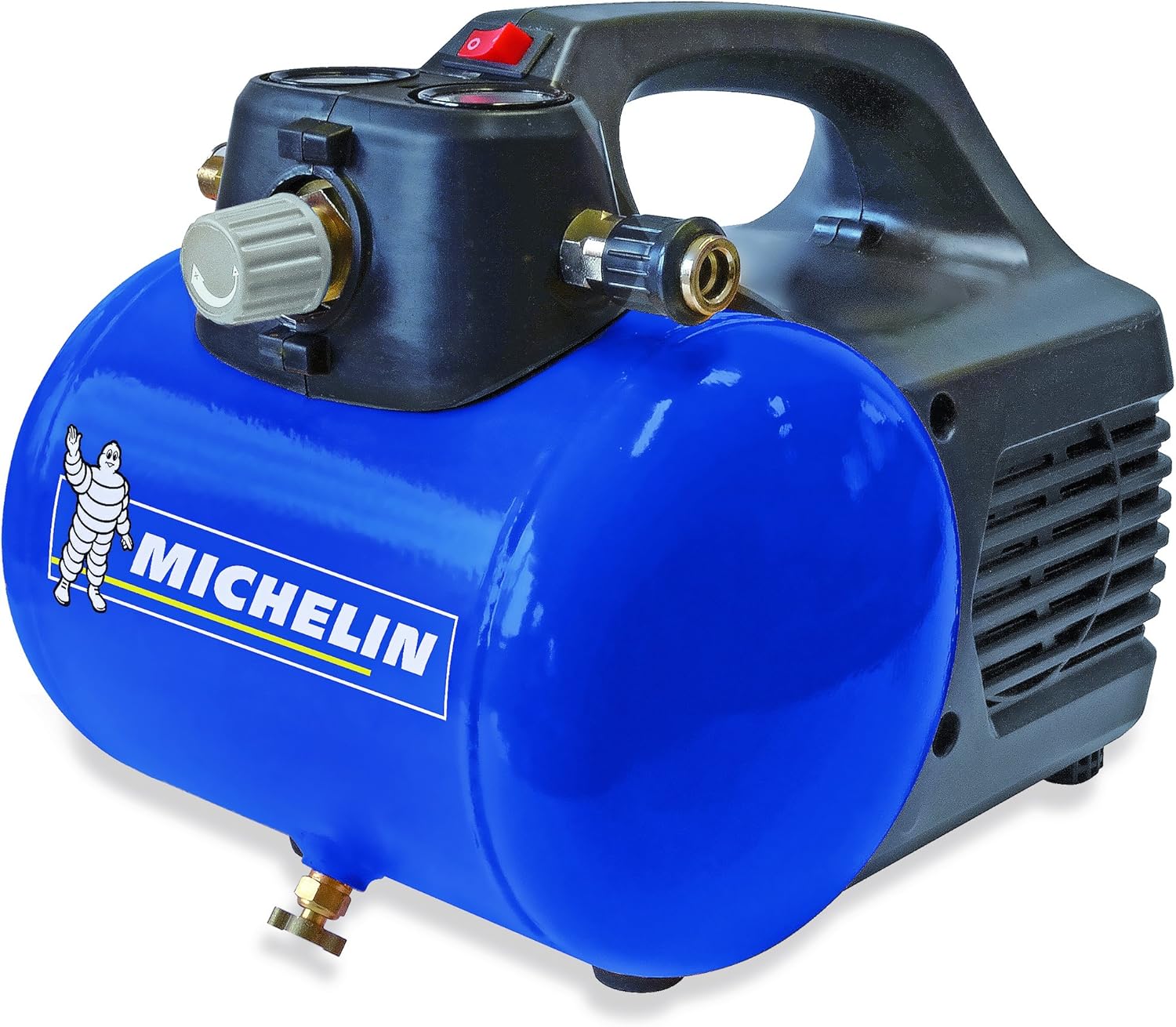 Michelin CAMBL6 Compressor 6Lt. 8 bar, 33 litres/min, 0.4HP Amazon.co