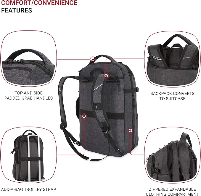 swissgear getaway rfid backpack
