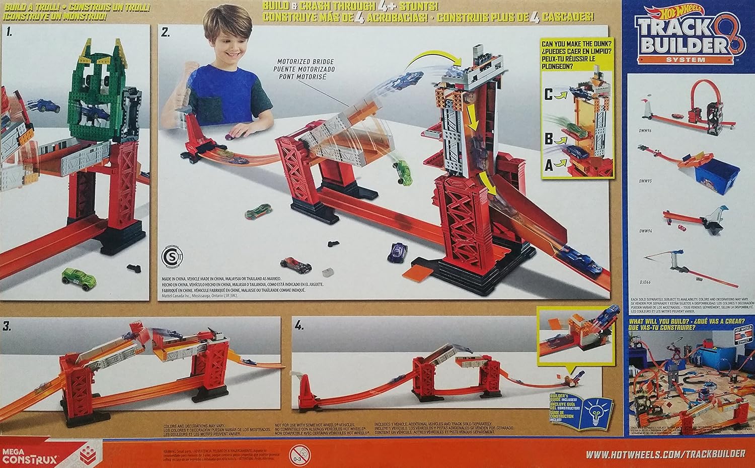 hot wheels troll bridge challenge