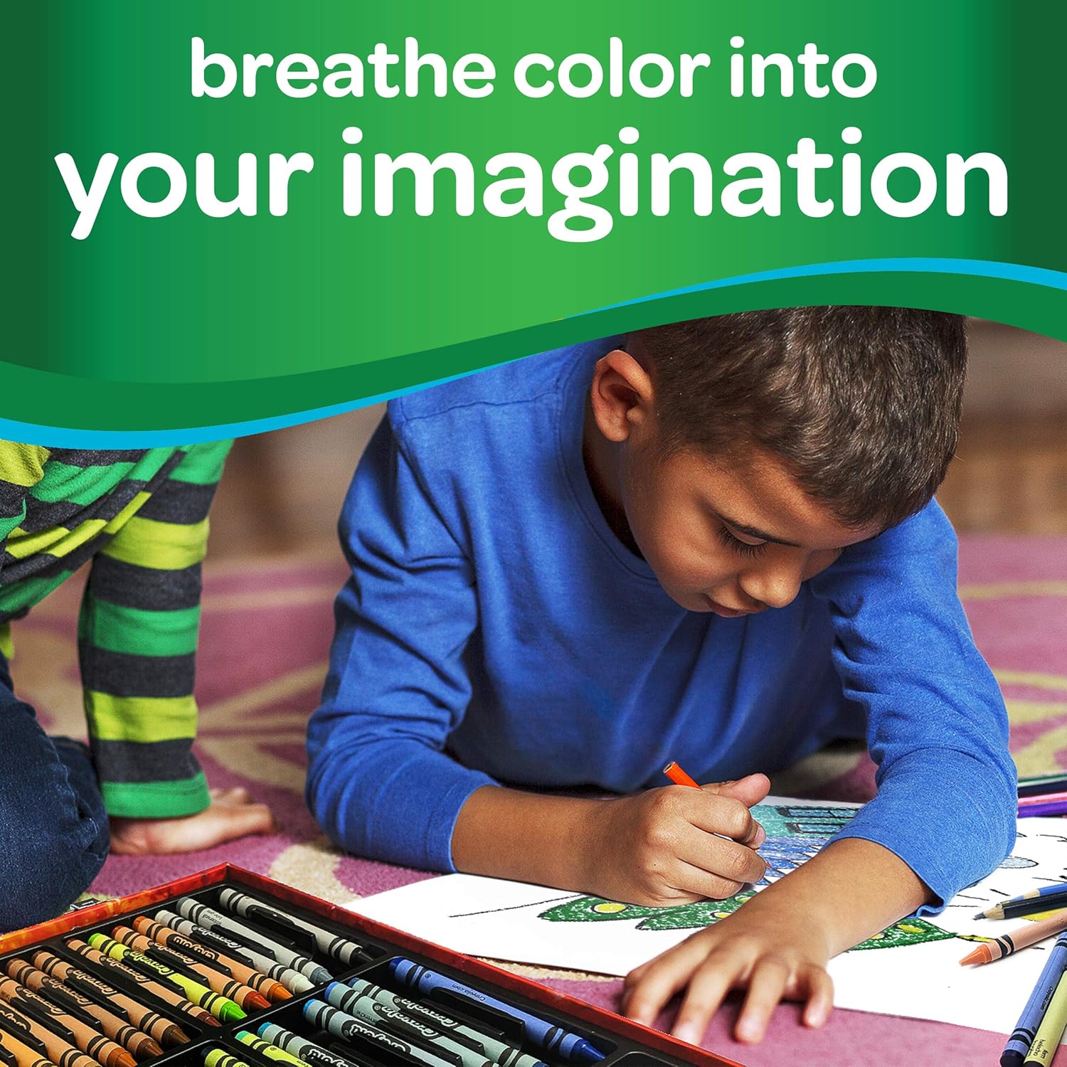 Crayola Inspiration Art Case Coloring Set, Gift for Kids Age 5+, Pink, 140 Count: Toys & Games