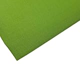 M and J Plain Lime Green Polycotton Fabric 45 inch 112 cm Wide 4 Metre