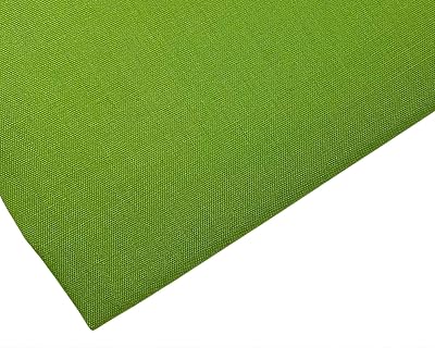 M and J Plain Lime Green Polycotton Fabric 45 inch 112 cm Wide 4 Metre
