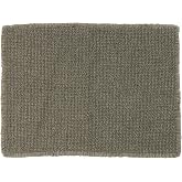 Creative Co-Op Woven Cotton Blend Placemat with Metallic Thread, and Fringe, Olive Green