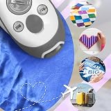 Duronic Mini Travel Iron SI2 WE 375W Compact Steam Iron for Quilting view 6