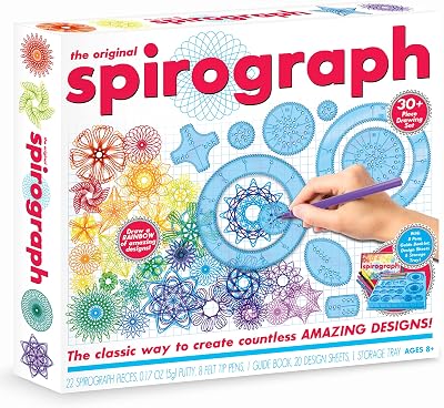 Spirograph Original Drawing Set with Precision Parts 30 Pieces Brand Spirograph