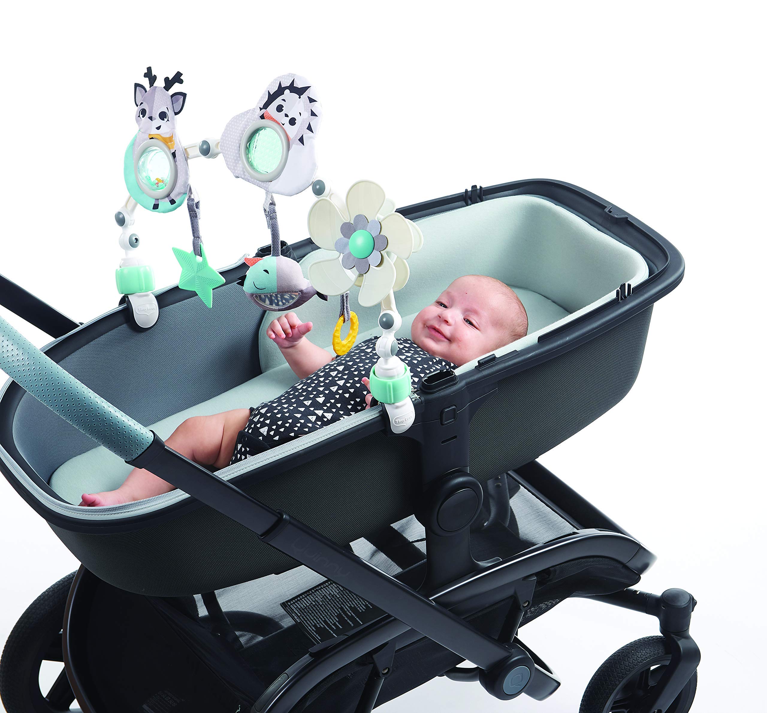Tiny Love Black & White Sunny Stroll Stroller Arch, Magical Tales