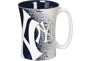 BOELTER BRANDS MLB New York Yankees Mocha Mug, 14-ounce