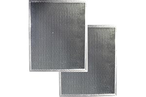FILTER EVERYTHING Replacement Carbon Filters Compatible With Broan: 99010308 BPSF30 QS WS GE: WB02X10707-10 13/16 x 13 5/16 (2-Pack)