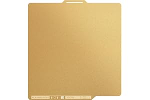 YOOPAI Textured Build Plate for Bambu Lab 257x257mm, Double Sided PEI Sheet with Identification Code, 3D Printer Bed Platform