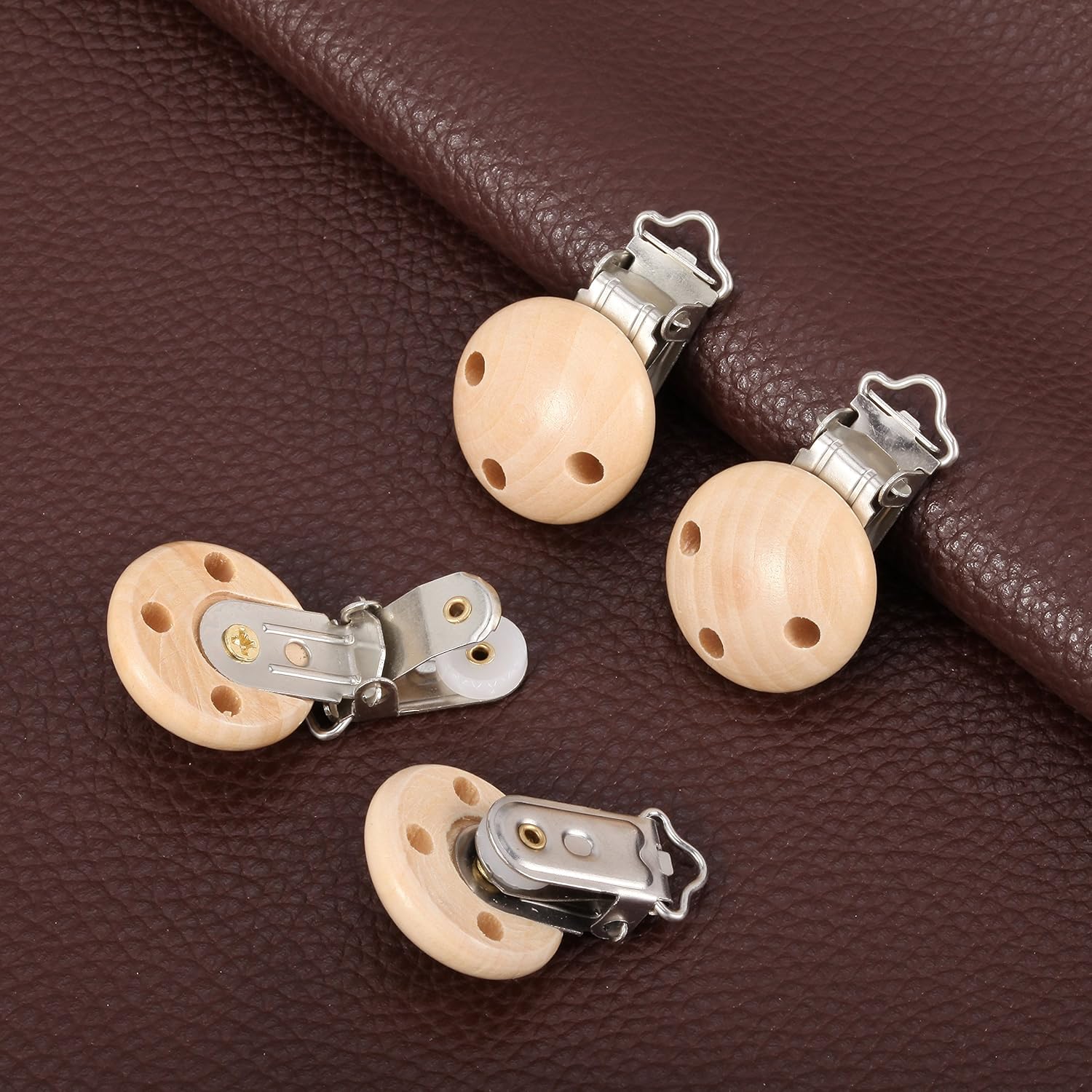 Schnuller Clip Kwokwei 10 Stücke Schnullerclips Set Aus - 