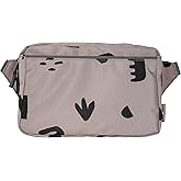 Red Rovr Everyday Joey Belt Bag | Organization & Zipper pockets |Adjustable Strap for All Ages (Truffle Doodle)