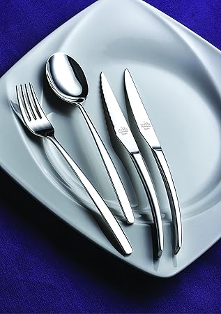 18000, Cuberteria Acero Inoxidable, Estuche 113 Piezas: Amazon.es: Hogar