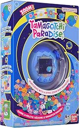 Tamagotchi Paradise Blue Water Shell Virtual Pet Zooming Worlds Toy view 12