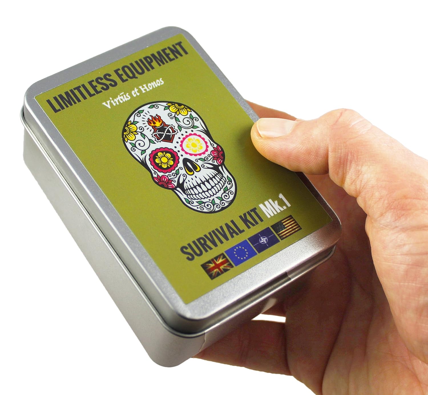 Limitless Equipment Mark  Kit de supervivencia: Hecho el Reino Unido mil Spec