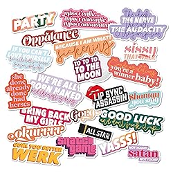 22 x Original Design RuPauls Drag Race Stickers for