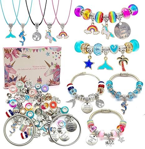 Charm Bracelet Making Kit, Jewelry 