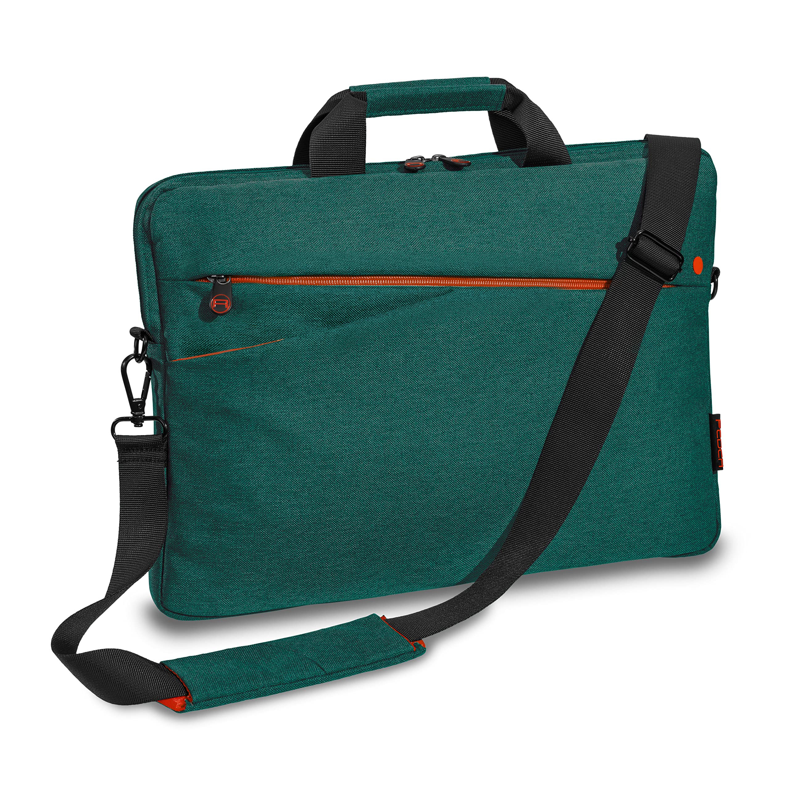 PEDEA laptop bag "Fashion" bag for notebooks with screens up to 17.3 inches (43.9 cm); shoulder bag with shoulder strap incl. notebook lock, turquoise