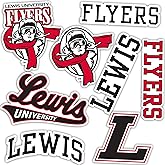 Desert Cactus Lewis University Sticker Flyers Sticker Vinyl Decals Laptop Water Bottle Car Scrapbook Sheet T2 (Type 2)