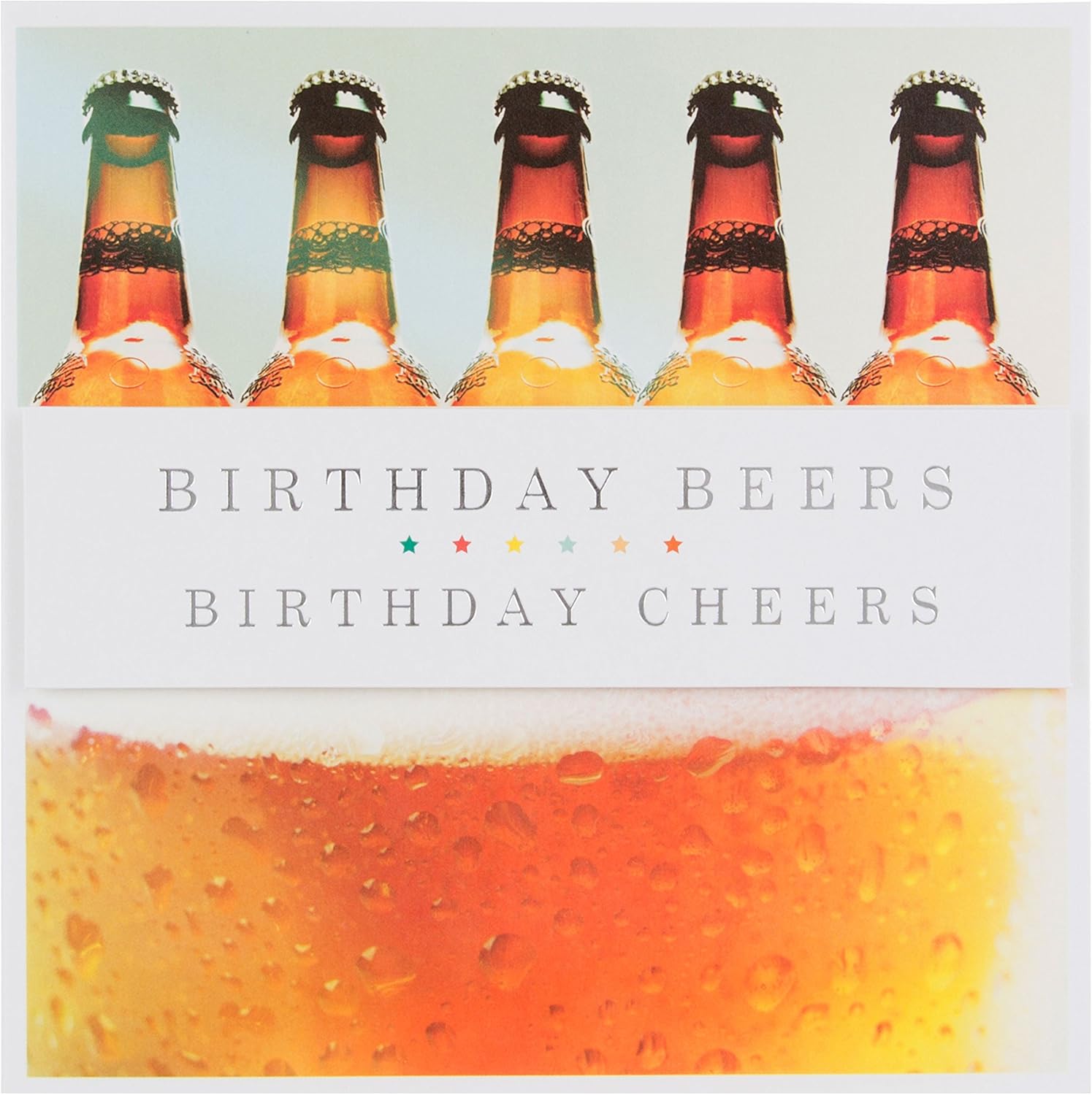 Hallmark Birthday Card "Cheers" - Medium
