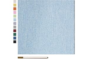 Yopih Large Photo Album Self Adhesive Scrapbook Album for Various Picture Sizes DIY Magnetic Linen Cover Album with Metal Pen - Perfect Family and Wedding Gift (60 Pages)