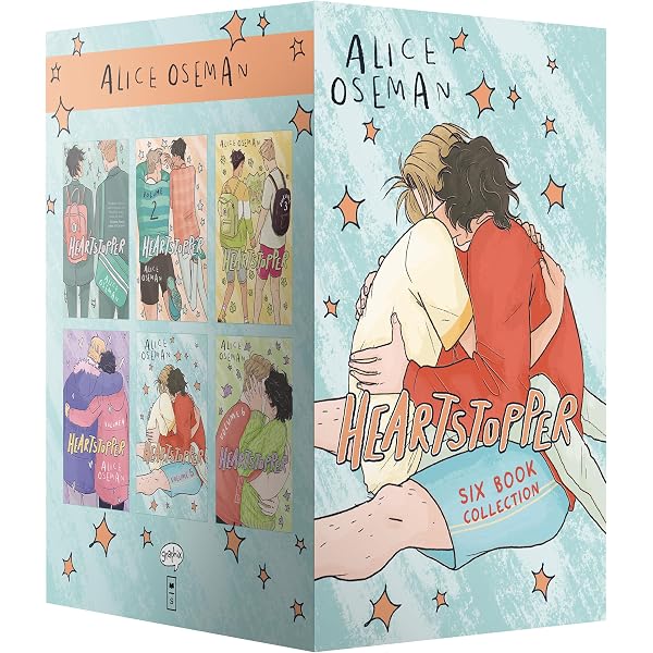 Heartstopper Series Volume 1-5 Books Collection Set By Alice