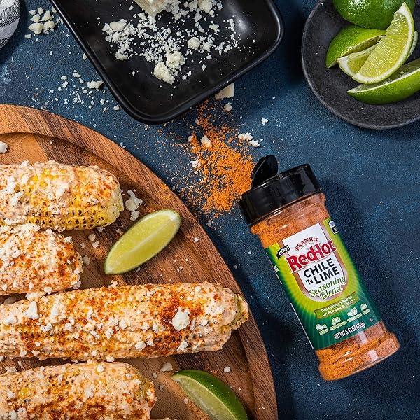 FRANK’S REDHOT CHILE ‘N LIME SEASONING BLEND (GLUTEN FREE), 5.43 OZ