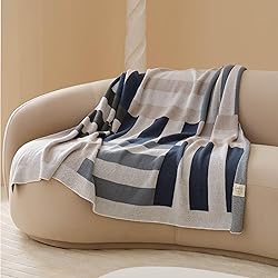 Double Stitch by Bedsure Twin Size Throw Blanket