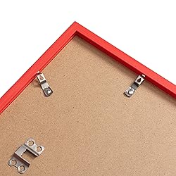 eletecpro 12.5x12.5 Record Frames in Red Made of