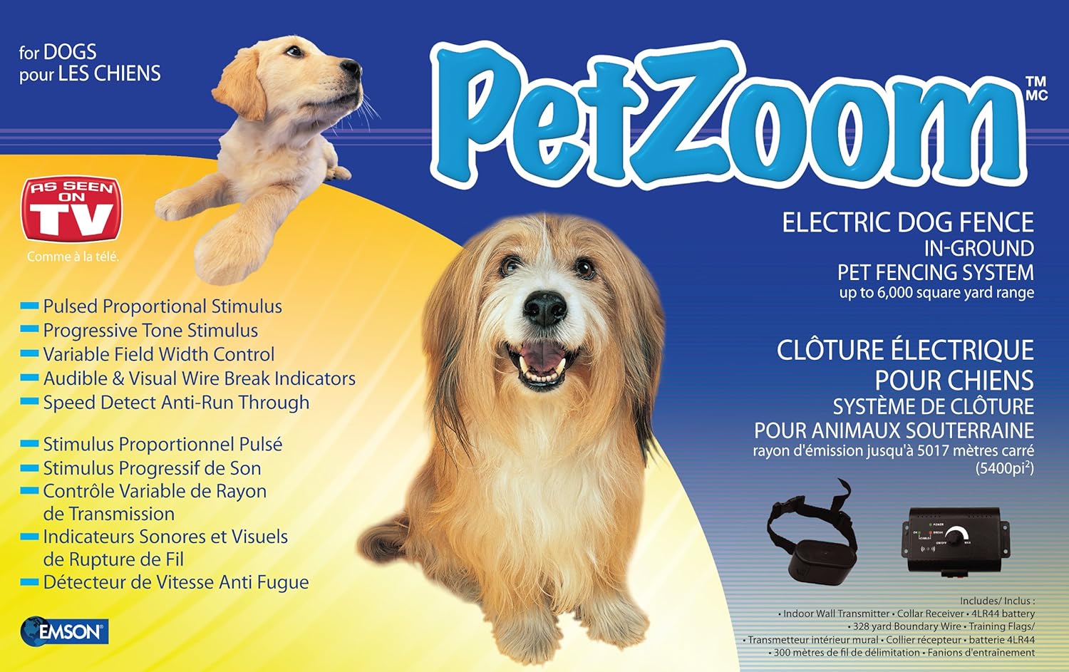 petzoom electric dog fence