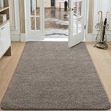 DEXI Dirt Trapper Indoor Doormat 120x180 cm Non Slip Machine Washable Brown-Blue