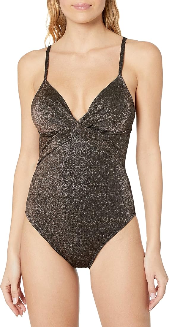 kenneth cole wireless push up one piece