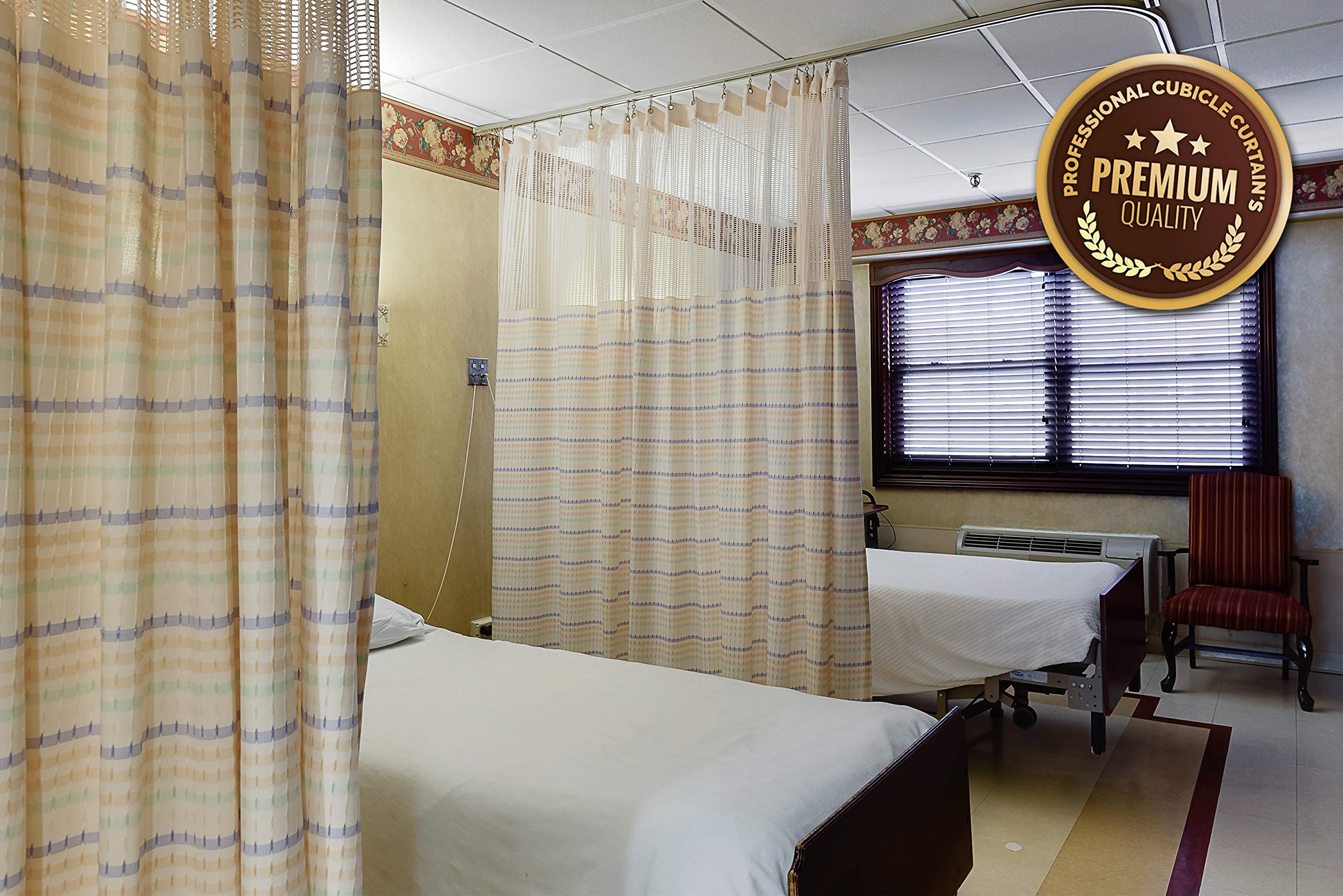 Galleon Hospital Curtain Quality Cubicle Curtain Flame
